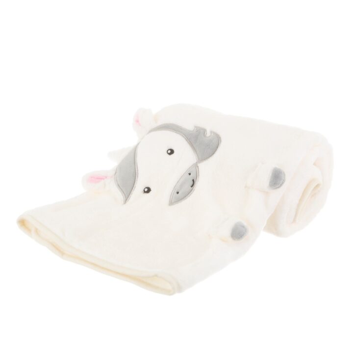 BLK003_B_Unicorn_Soft_Fleece_Baby_Blanket_Side