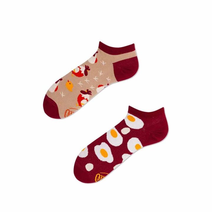 Egg and Chicken low socks