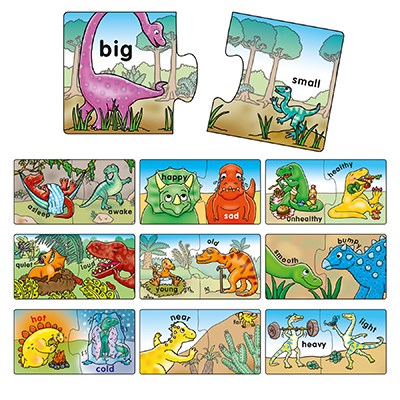 Orchard Toys "Αντίθετοι Δεινόσαυροι" (Dinosaur Opposites) Jigsaw