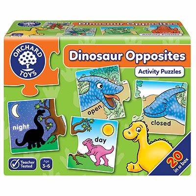 Orchard Toys "Αντίθετοι Δεινόσαυροι" (Dinosaur Opposites) Jigsaw