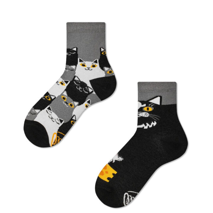 Black cat socks