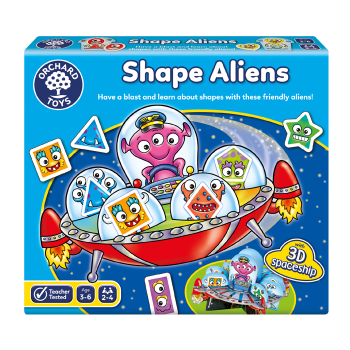 Orchard Toys "Σχήματα και εξωγήινοι" (Shape Aliens)