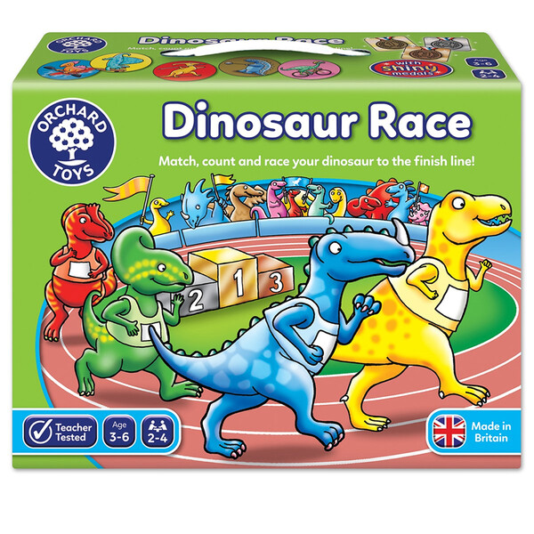 Orchard Toys "Αγώνας Δεινοσαύρων" (Dinosaur Race)